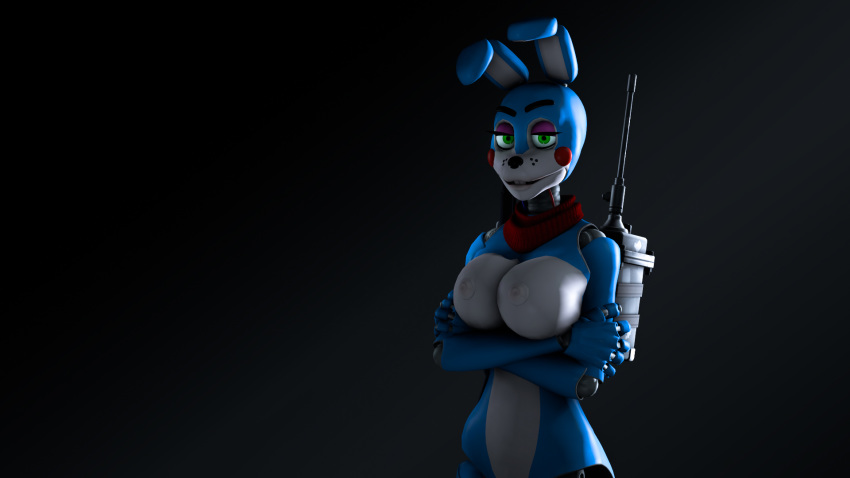 3d animatronic bonnie_(disembowell) breasts female five_nights_at_freddy's five_nights_at_freddy's_2 furry furry_only rule_63 solo source_filmmaker toy_bonnie_(fnaf)