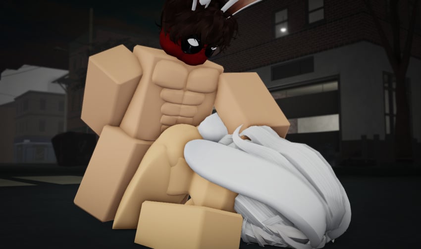 1boy 1girls big_ass big_breasts big_penis breeding bunny bunny_ears bunny_girl cindercrim criminality doggy_style doggy_style doggy_style_position facedown_doggystyle head_grab ninjashyper2 public public_sex pushing_head roblox roblox_avatar roblox_game robloxian