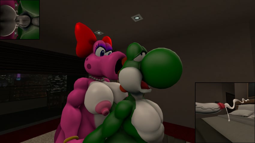 1boy 1futa 3d 3d_(artwork) anal_orgasm anal_sex balls big_breasts birdetta birdo breasts cum cum_drip cum_in_ass cum_inside cum_while_penetrated cumming cumming_from_anal_sex cumshot dickgirl dickgirl/male duo ejaculation_while_penetrated frezzfoxnsfw futa_on_male futa_with_male futadom futanari futanari_penetrating green_skin hands-free handsfree_cum handsfree_ejaculation intersex intersex/male looking_pleasured magenta_skin male male_penetrated malesub mario_(series) nintendo nipples nude_futanari nude_male orgasm orgasm_face orgasm_from_anal penis sex sex_from_behind source_filmmaker super_mario_bros. tagme yoshi yoshi's_island