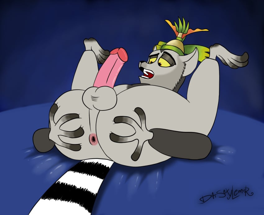 all_hail_king_julien datsexylemur dreamworks gay king_julien lemur madagascar_(series) netflix spread_anus spread_ass spread_legs spreading tagme