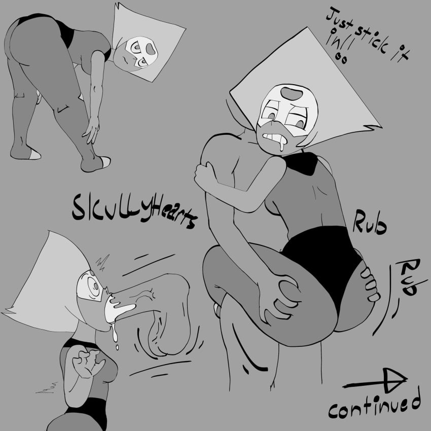 1boy 1girls 2024 2025 2d 2d_(artwork) anonymous_male blowjob cartoon_network cock cock_in_mouth cum dick dick_in_mouth digital_media_(artwork) english english_text female jpeg jpg male male/female monochrome oral oral_sex penis penis_in_mouth peridot_(steven_universe) sex short_hair skullyhearts steven_universe tagme text