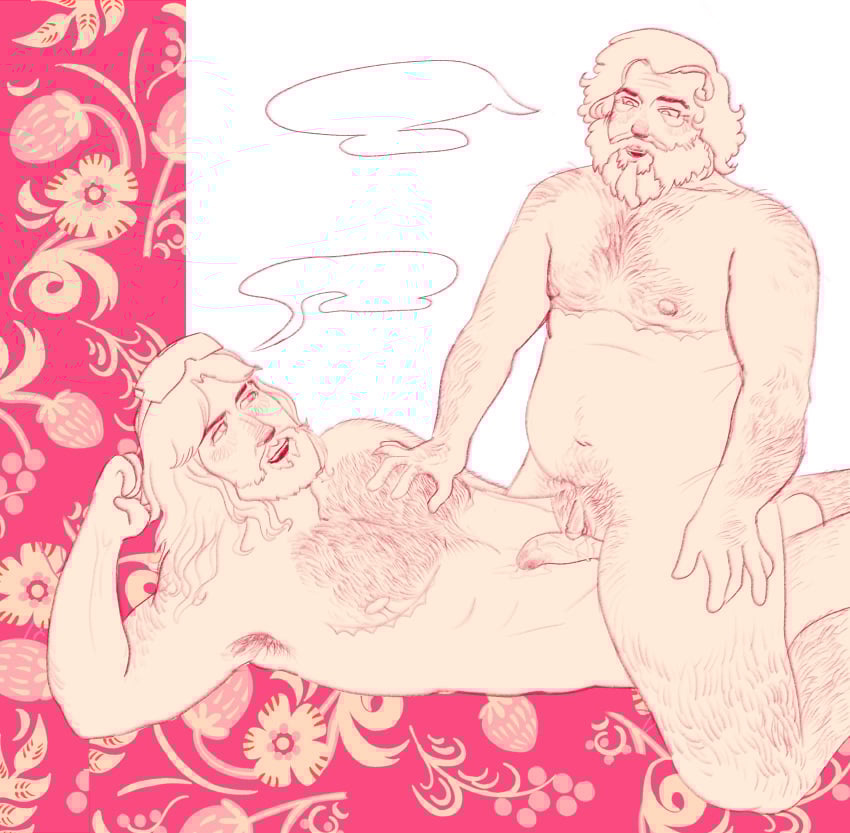 a_minecraft_movie artist_request chubby_male cowgirl_position cuntboy cuntboy_on_cuntboy facial_hair garrett_"the_garbage_man"_garrison hairy intersex jack_black jason_momoa limited_palette long_hair long_hair_male man_boobs mastectomy_scar minecraft mojang rubbing steve_(a_minecraft_movie) steve_(minecraft) tdick transmasc xbox_game_studios