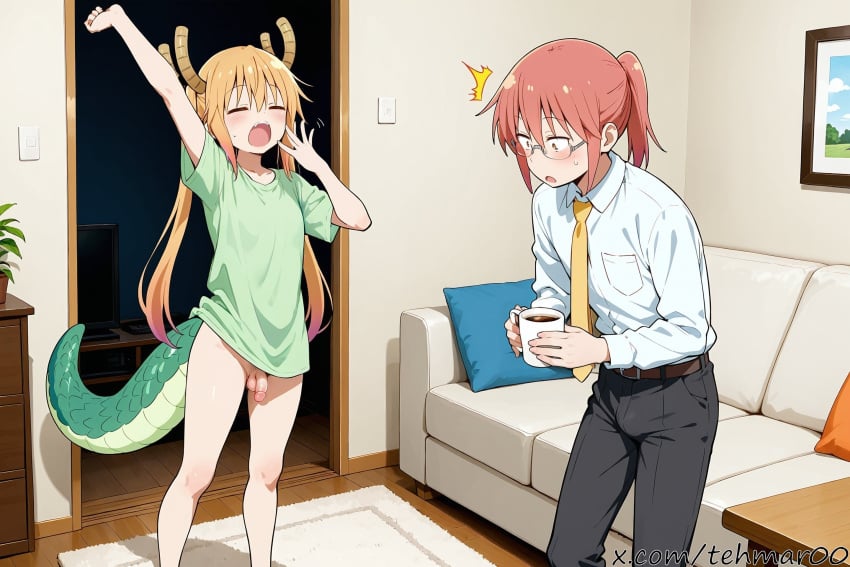 Kobayashi (Miss Kobayashi'S Dragon Maid) Rule 34 Image