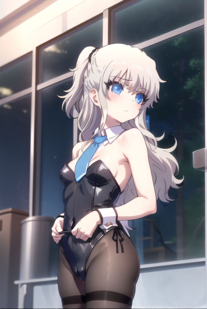 bunnygirl bunnygirl_outfit bunnysuit charlotte charlotte_(anime) nao_tomori