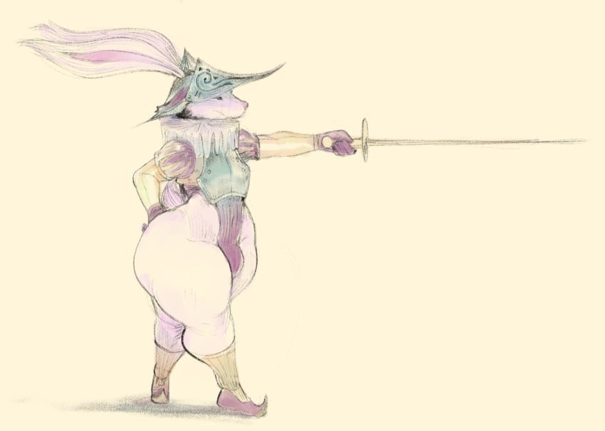 1boy 2024 androgynous anthro bulge bunny bunny_boy bunny_ears femboy furry furry_male furry_only hat leotard meatmeatmeat4me musketeer rabbit rabbit_boy rabbit_ears rabbit_tail sword swordman tagme