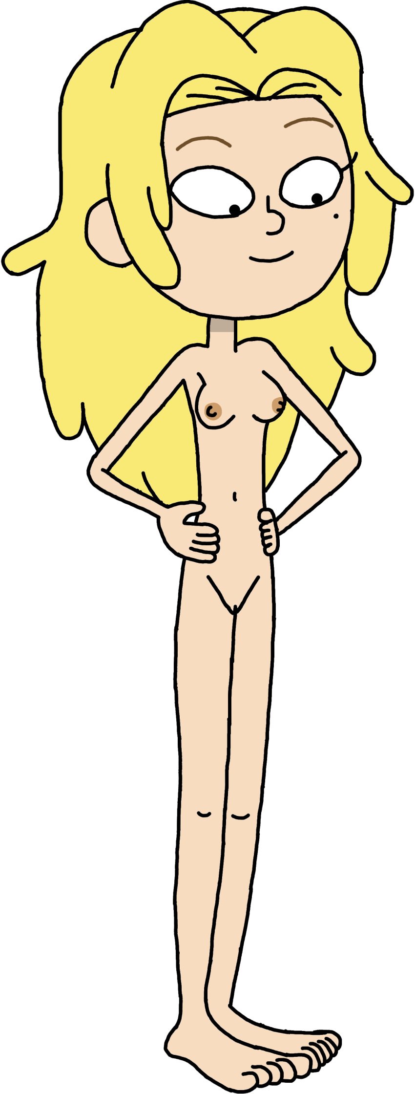 1girls accurate_art_style amphibia artist_request barefoot belly_button blonde_hair breasts completely_naked completely_naked_female completely_nude completely_nude_female disney_channel eyebrows_raised female female_only fully_nude light-skinned light-skinned_female long_hair mole nipples pussy sasha_waybright small_breasts smiling straight_hair transparent_background vagina white_female white_skin