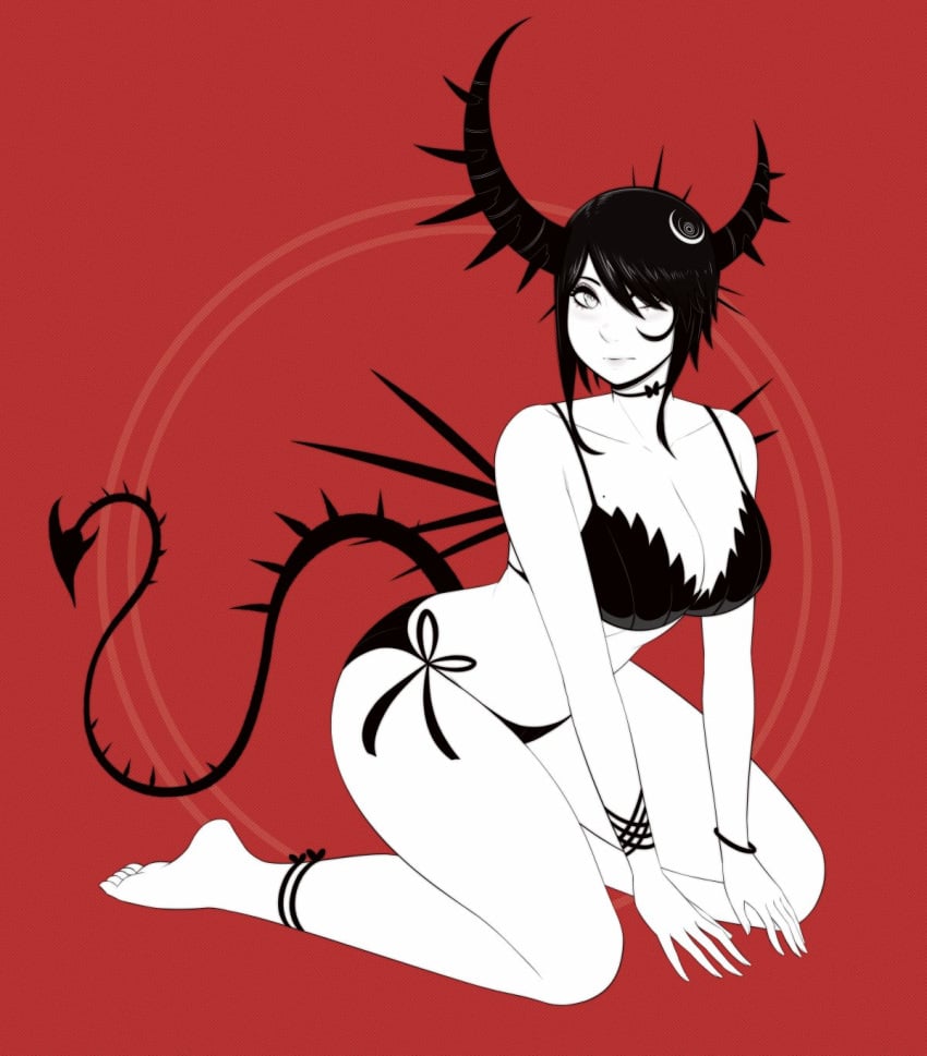 big_ass big_breasts big_butt big_thighs big_titties black_hair curvaceous curvaceous_female curvaceous_figure curvy curvy_figure curvy_hips female female_focus female_only lingerie original original_character short_hair thigh_highs underwear vyor