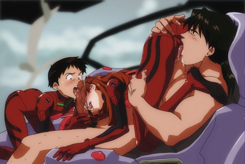 Asuka Langley Sohryu (Neon Genesis Evangelion) Rule 34 Image