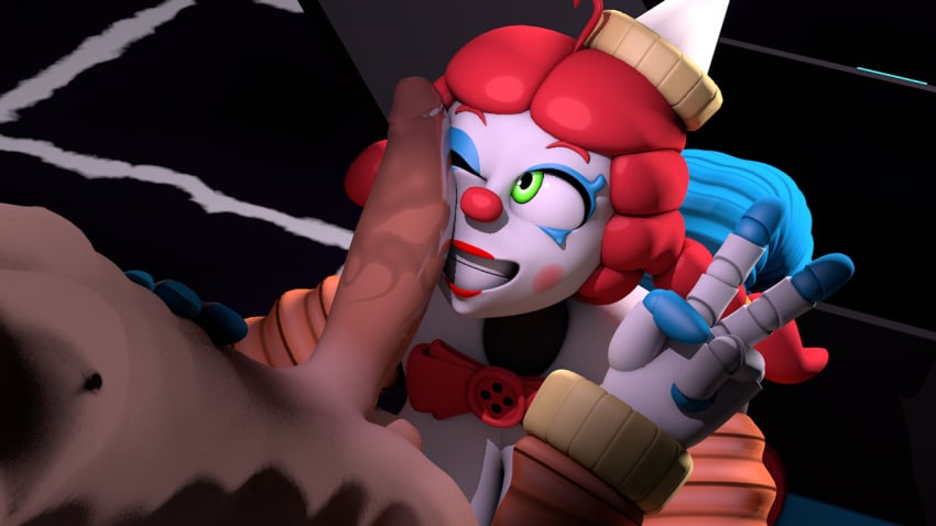 blowjob_face clown five_nights_at_freddy's fnaf jackie mimic nightbotgrey