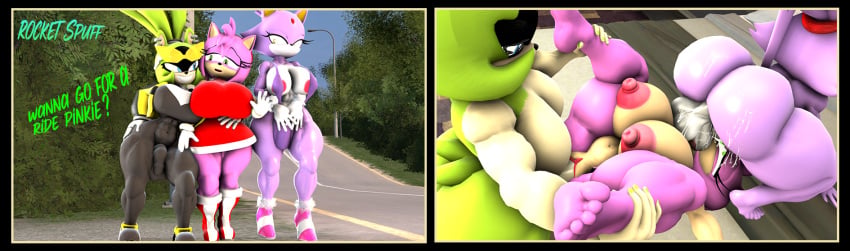 Amy Rose (Idw Comics) Rule 34 Image