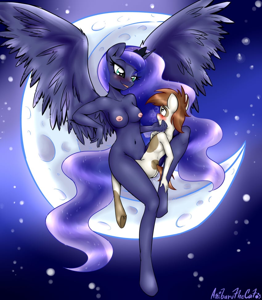 10s 1boy 1girls 2015 absurd_res affection age_difference alicorn anibaruthecat anthro anthrofied areolae artist_name ass black_eyes blue_fur blue_hair blush breasts brown_hair butt_crack completely_nude completely_nude_female completely_nude_male couple crescent_moon cute cute_face cutie_mark cyan_eyes duo earth_pony equine eye_contact feathered_wings feathers female friendship_is_magic full_body fur furry furry_female furry_male hair hand_on_chin hetero hi_res hooves horn horse large_breasts larger_female long_hair looking_at_another loving_gaze lucky_bastard male male/female mammal mature_female moon my_little_pony navel night night_sky nipples nude nude_female nude_male older_female older_woman_and_younger_boy outdoors pipsqueak_(mlp) pony pony_tail princess princess_luna_(mlp) pussy pussy_peek romantic romantic_ambiance romantic_couple royalty sex sitting sitting_on_lap size_difference smaller_male smile snout stars straight vaginal_penetration white_fur wholesome wings young younger_male younger_penetrating_older