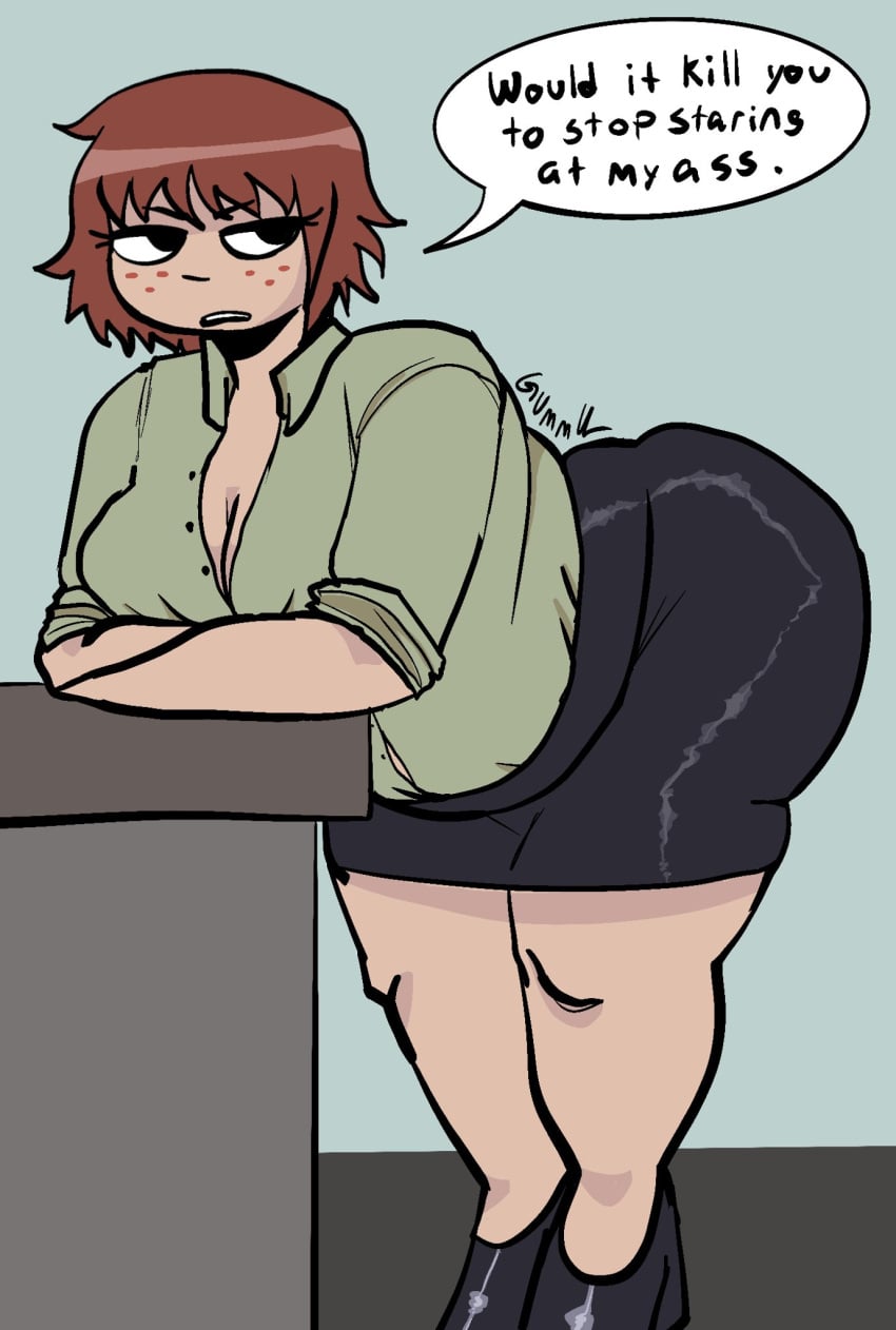 Kim Pine (Scott Pilgrim) Rule 34 Image