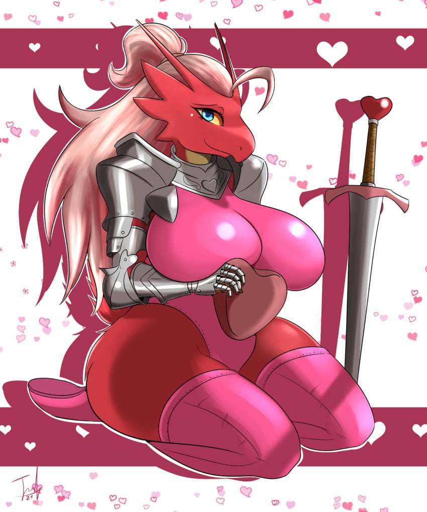 avian_humanoid big_breasts blaziken blue_eyes breasts female female_blaziken furry huge_breasts jmf pokemon pokemon_(species) sword tagme thick_thighs wide_hips