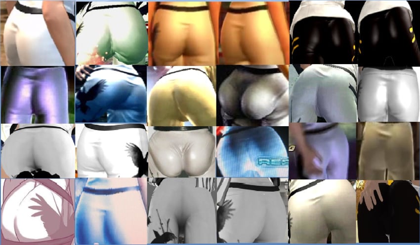 3d ass back big_ass big_butt dat_ass female female_only huge_ass jun_kazama kazama_jun milf namco solo tekken