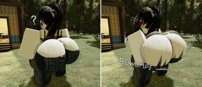 3d ass big_ass coralrr34 curious fat_ass huge_ass looking_back pulling_down_pants request roblox roblox_avatar robloxian self_upload teasing