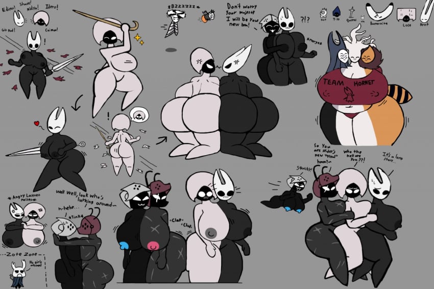 4_eyes anthro anthro_only bee bug bug_girl dialog dialogue female female_focus female_only furry furry_female furry_only god_tamer herrah hollow_knight hornet_(hollow_knight) hymenopteran hymenopteran_humanoid insect_girl insect_humanoid insects lace_(hollow_knight) laying_down laying_on_back merging milf milfs multi_eye neck_fur neck_tuft pale_lurker pilot129 queen queen_bee queen_vespa stinger stinger_(anatomy) team_cherry thick wasp wasp_waist weapons white_lady_(hollow_knight) zote