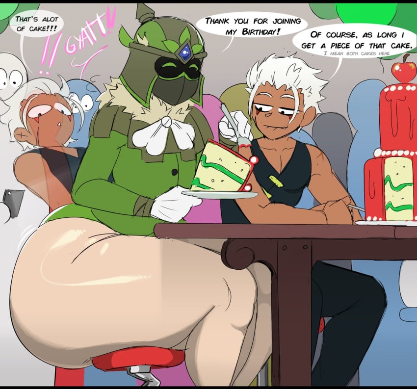 big_ass big_ass_(male) big_butt birthday bum_b._licious femboy happy_birthday huge_ass huge_butt male male_only staring_at_ass wander_(water_enjoyer) water_enjoyer