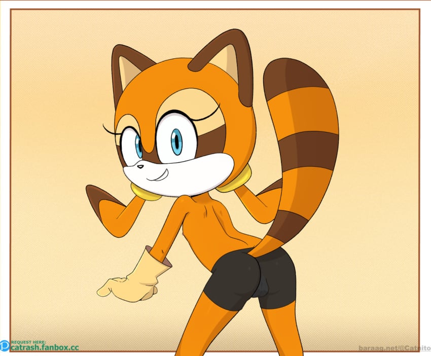 1female 1girls anthro anthro_female anthro_only anthro_solo ass ass_focus ass_up catrash cub eyelashes female female_cub female_only fur furry furry_female furry_only marine_the_raccoon mobian_(species) nipples pussy raccoon raccoon_girl sega solo solo_anthro solo_female sonic_(series) sonic_the_hedgehog_(series) tail url young young_anthro young_female