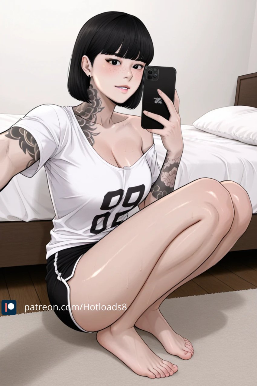 ai_generated female female_focus hotload hotload-8 lee_jihyun_(questism) not_porn patreon questism sfw webtoon webtoon_waifu