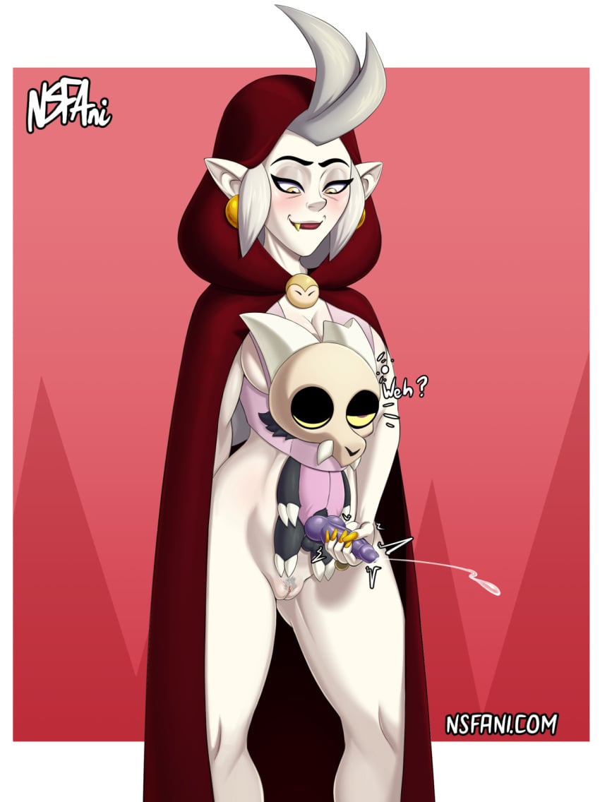 adopted adopted_son adoptive_mother air_handjob big_ass big_breasts blind_peacock_draws_(artist) bone bone_fingers bone_toes boner cloak closed_eyes cock commission commission_art commissioner_upload cum cum_in_air cumshot cumshot_into_air cumshot_into_nothing demon dick disney disney_channel earrings eda_clawthorne furry furry_male golden_eyes hand_on_cock hand_on_penis handjob handjob_from_behind handjob_while_in_air handjob_while_sleeping harness harness_only harness_strap king_clawthorne long_nails nsfani penis pussy pussy_peek reach_around red_background ring shushing skull skull_head sleeping sleepy sticking_out_cock sticking_out_penis stroking stroking_cock stroking_penis talking_to_viewer the_owl_house titan_(the_owl_house) waking_up whispering