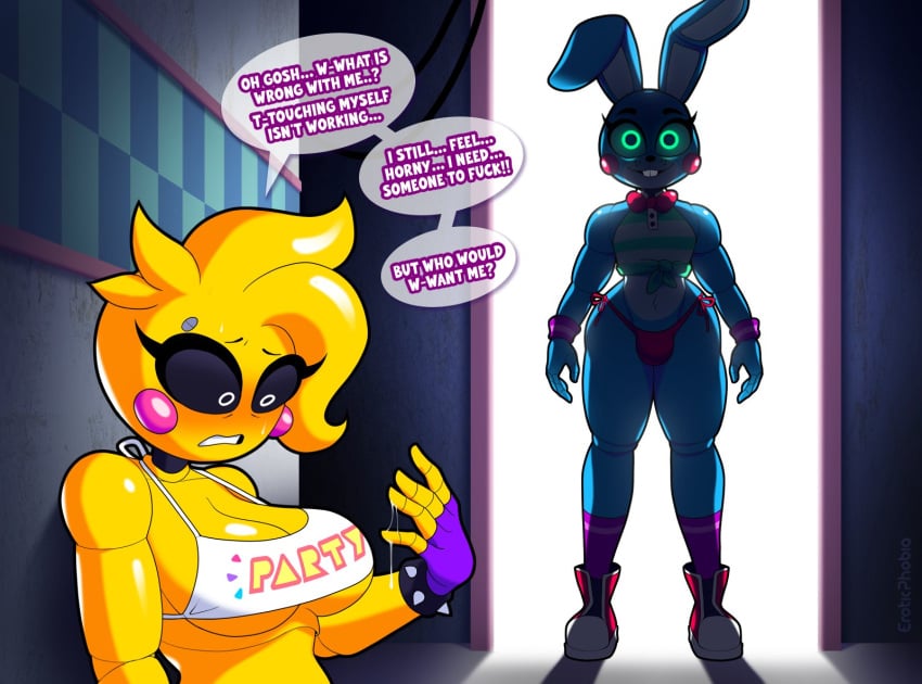 Toy Bonnie (Fnaf) Rule 34 Image