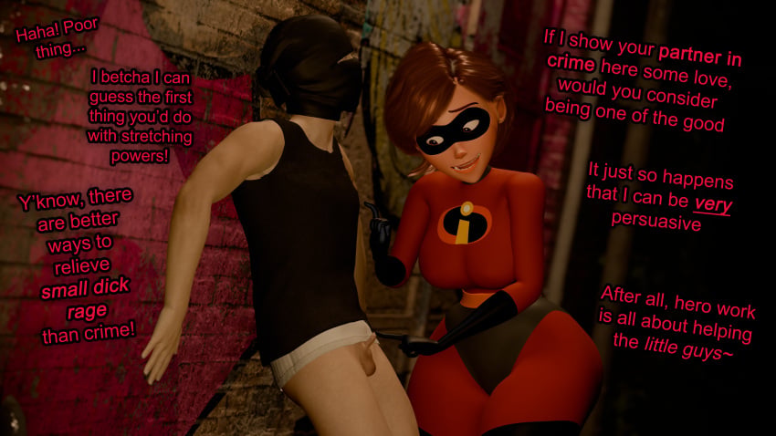 Elastigirl (The Incredibles) Rule 34 Image