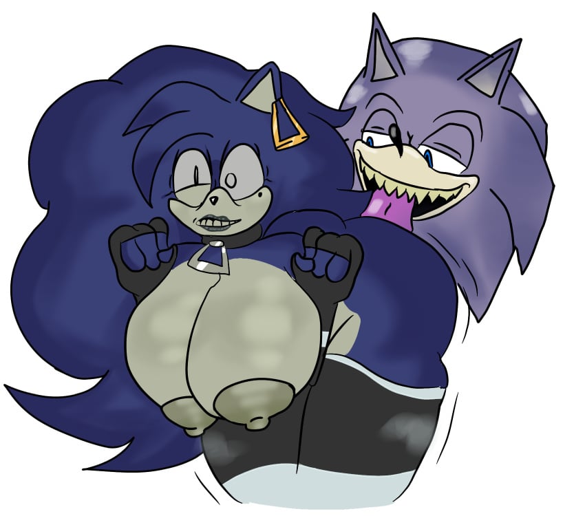 2017_x 2017_x_(love_rings_reimagined) ass ass_lick female freaky licking licking_ass nude nude_female self_upload shocked sinfulstars sonic.exe_(series) sonic_(series) tagme