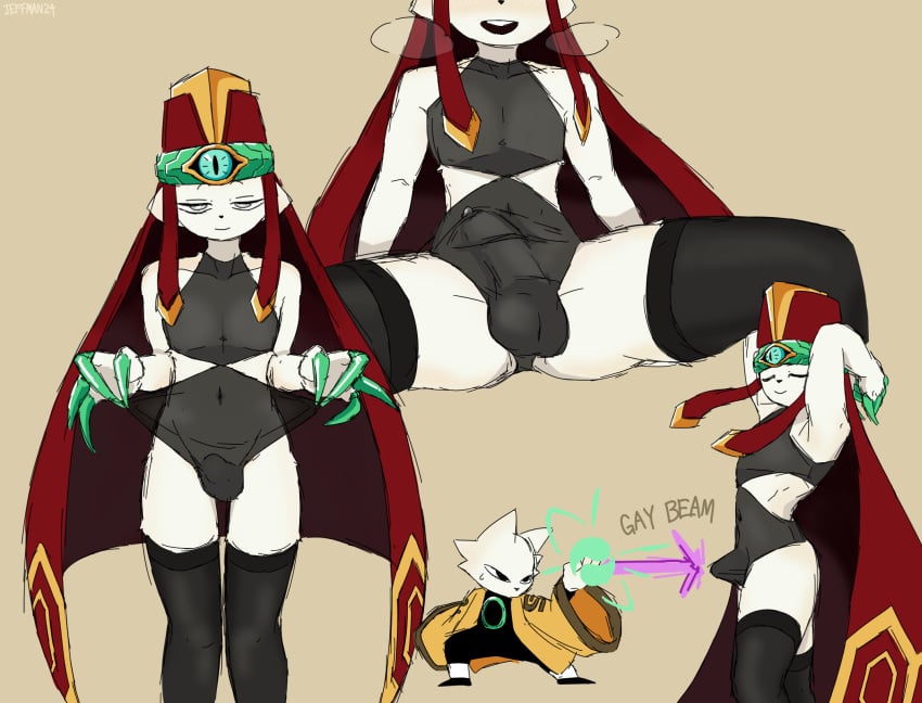 anthro asian_clothing asian_mythology balls_outline biped bodily_fluids bulge chinese_clothing chinese_mythology clothing clothing_pull detailed_bulge east_asian_clothing east_asian_mythology erection erection_under_clothing felid feline femboy genital_fluids genital_outline hi_res jeffman24 ji_(nine_sols) leaking_precum legwear leotard male male_anthro mammal mythology nine_sols penis_outline precum precum_through_clothing red_candle_games solarian solo spread_legs spreading thigh_highs translucent translucent_clothing wet wet_clothing yi_(nine_sols)