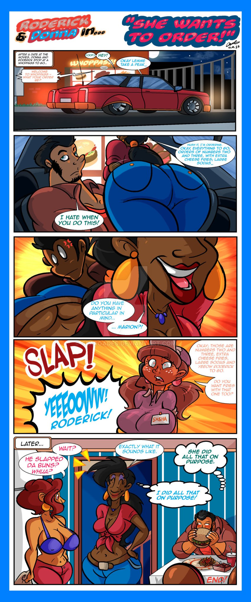 1male 2females ass badonkadonk badonkadonks bent_over big_ass big_booty big_breasts big_butt big_lips big_thighs bimbo bimbo_body bimbo_lips booty breasts bubble_ass bubble_butt cake caked_up comic comic_page comic_panel comic_strip curvaceous curvaceous_body curvaceous_female curvaceous_figure curvaceous_hips curvaceous_thighs curvy curvy_ass curvy_body curvy_female curvy_figure curvy_hips curvy_thighs dark-skinned_female dark_skin dat_ass dat_butt drive_thru dumptruck_ass dumptruck_butt ebony fat_ass fat_butt hips huge_ass huge_breasts huge_butt huge_thighs interracial jeans juicy_butt large_ass large_breasts large_butt large_thighs massive_ass massive_butt plump plump_ass plump_breasts plump_butt plump_lips plump_thighs she_wants_to_order slap slapping_ass slapping_butt smack smacking_ass smacking_butt spanked spanked_ass spanked_booty spanked_butt spanking spanking_ass spanking_butt spanking_fetish tease teasing thick thick_ass thick_butt thick_thighs thighs tight_jeans tight_pants voluptuous voluptuous_female wide_ass wide_hips