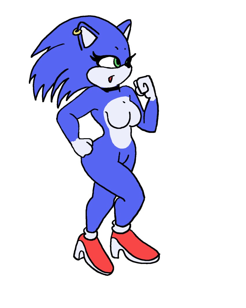 animated dirtydooddlez doood genderbend jiggling_breasts rule_63 sonic_(series) sonic_the_hedgehog sonic_the_hedgehog_(film) sonic_the_hedgehog_(series) sonique_the_hedgehog