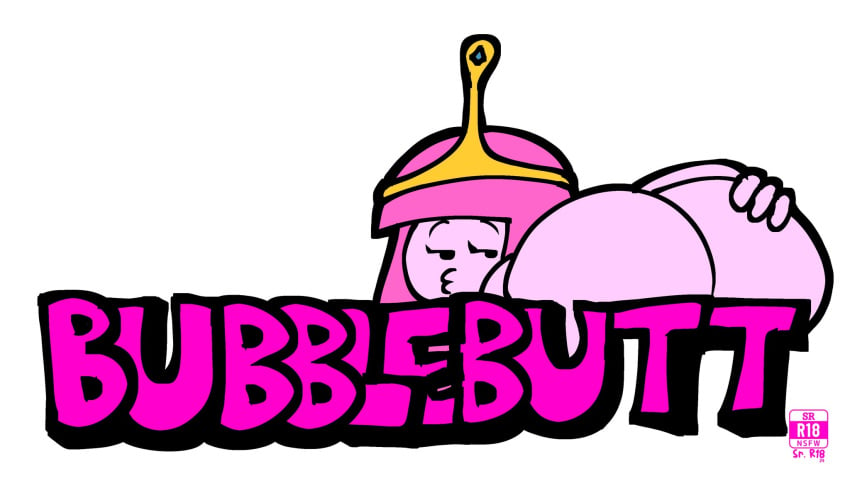 adventure_time female graffiti hi_res high_resolution highres princess_bubblegum sr_r18nsfw sticker warner_brothers