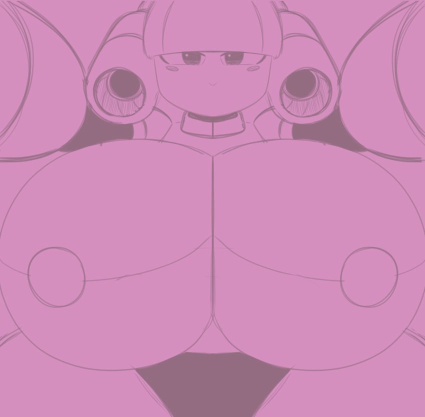 big_breasts breasts dorahden female huge_breasts mya_(dorahden) robot robot_humanoid tagme thick_thighs wide_hips