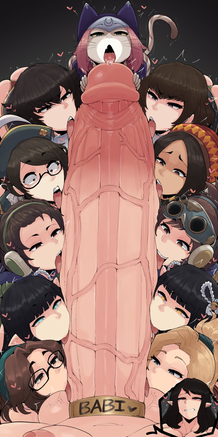 alma_(monster_hunter_wilds) duplicate female fiorayne futa_on_female futa_pov futanari gemma_(monster_hunter_wilds) hinoa horu hyper_penis intersex minoto monster_hunter penis pov repost reupload