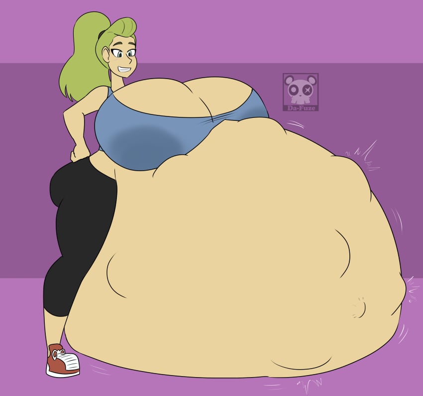 adora big_ass big_breasts commission da-fuze happy hyper_breasts hyper_pregnancy lactation pregnant she-ra_and_the_princesses_of_power