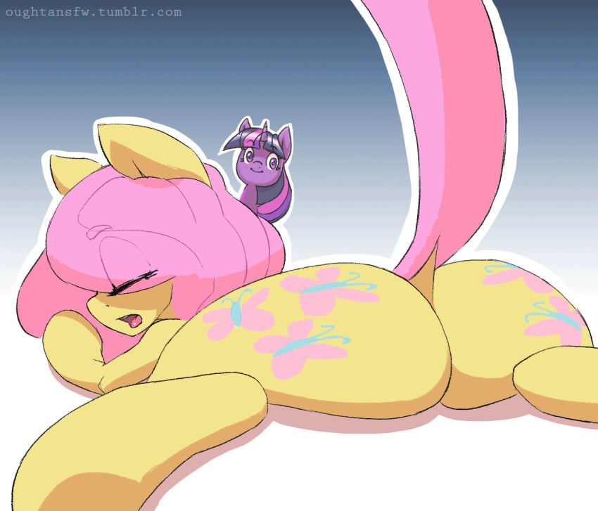 1girls 2017 animated anus ass bad_id bad_tumblr_id cutie_mark dildo dock duo equine female female_focus female_only feral fluttershy_(mlp) friendship_is_magic glowing hair half-closed_eyes hasbro horn magic mammal my_little_pony open_mouth oughta penetration pink_hair pussy rear_view sex_toy smile solo_focus twilight_sparkle_(mlp) unicorn vaginal_penetration