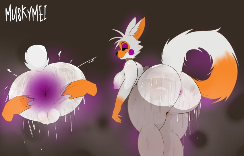 absurd_res anus ass big_butt black_eyes bodily_fluids boobs brap breasts fart fart_cloud fart_everywhere fart_fetish farting farting_at_viewer farts female five_nights_at_freddy's five_nights_at_freddy's:_sister_location five_nights_at_freddy's_world fnaf fox fox_ears fox_tail foxy_(fnaf) gas gassy gassy_female genitals hi_res lolbit lolbit_(fnaf) musk musk_clouds musk_fetish musky_butt muskymei nude orange pussy scottgames shaded smelly smelly_ass smelly_butt smelly_pussy spread spread_anus spread_ass spread_butt spreading spreading_ass spreading_own_ass stinky stinky_ass stinky_butt sweat sweaty sweaty_ass sweaty_body sweaty_butt sweaty_thighs tits vagina white_fur white_pupils