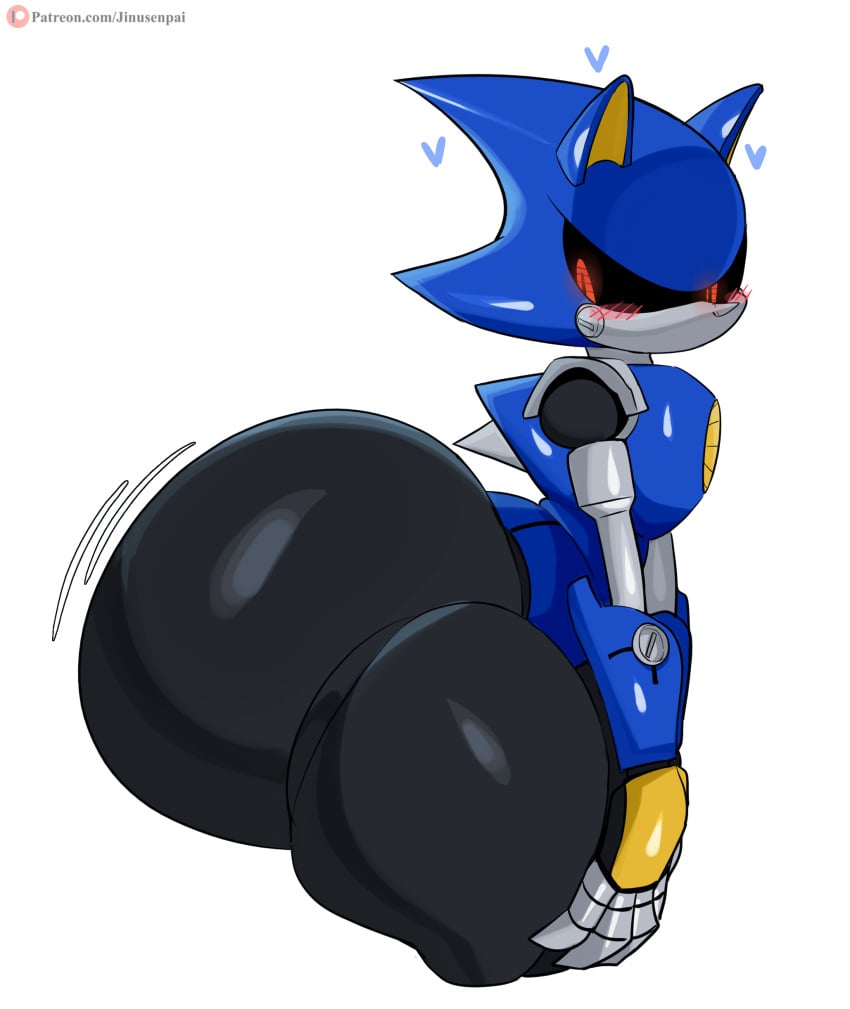 ass big_ass big_ass_(male) fat_ass femboy hedgehog huge_ass huge_thighs jinu metal_sonic robot sonic_(series) sonic_the_hedgehog_(series) tagme