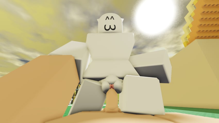 3d :3 artist_request bunny crossroads_(roblox) human human_penetrating legacy_bunny_(roblox) penis pov pussy rabbit riding_penis roblox robloxian sex source_request tagme