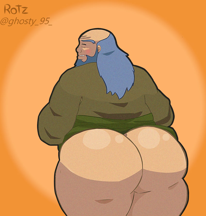 avatar_the_last_airbender big_ass big_butt bubble_butt dilf huge_ass iroh male_only thick_ass thick_thighs