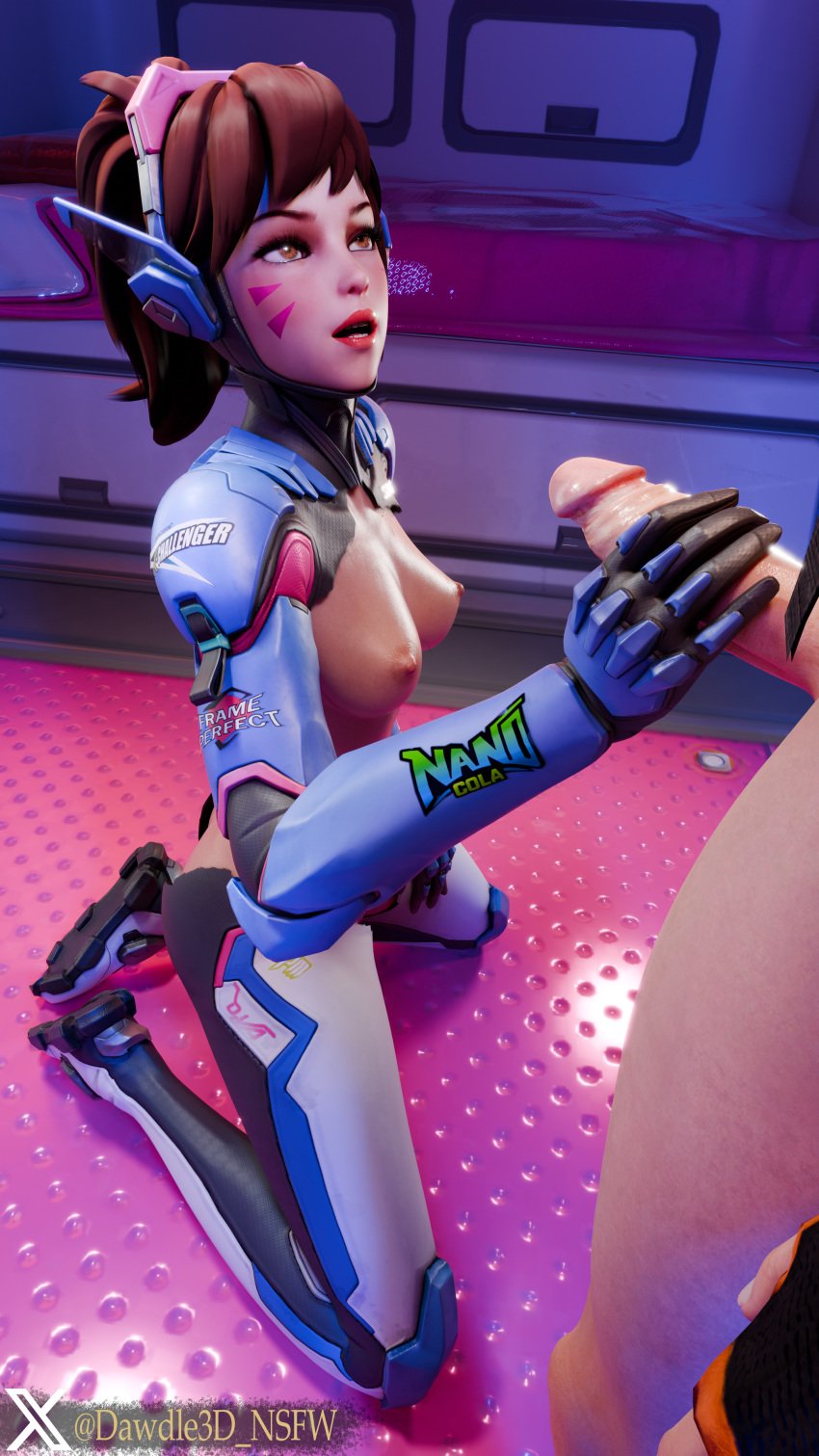 3d blender d.va dawdle3d overwatch tagme