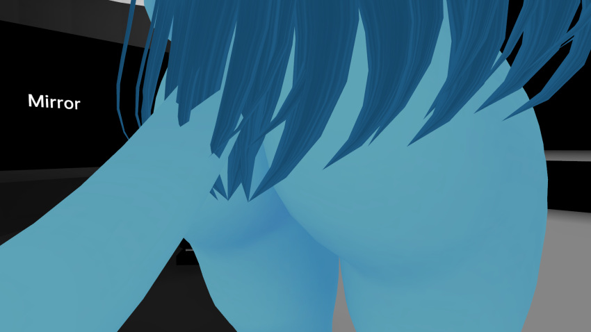 ass ass_focus blue_body femboy fuckmeat_vr glaceon solo_male vrchat