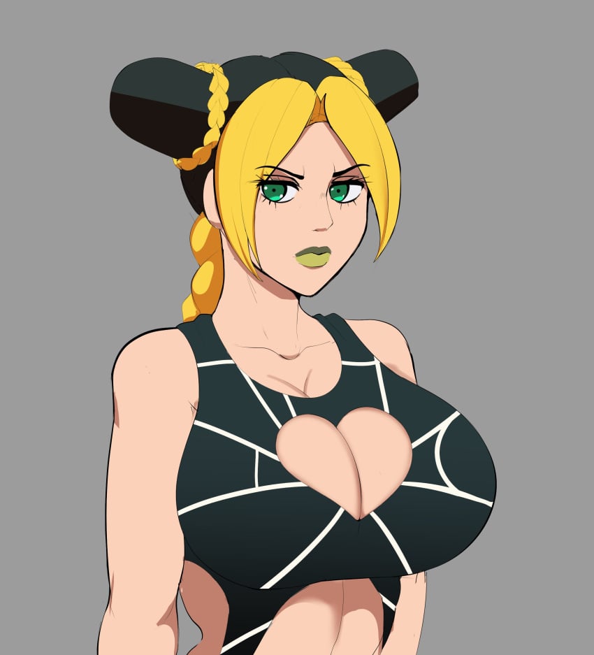 1girls big_breasts breasts comission g3mma jojo's_bizarre_adventure jolyne_kujo stone_ocean tagme