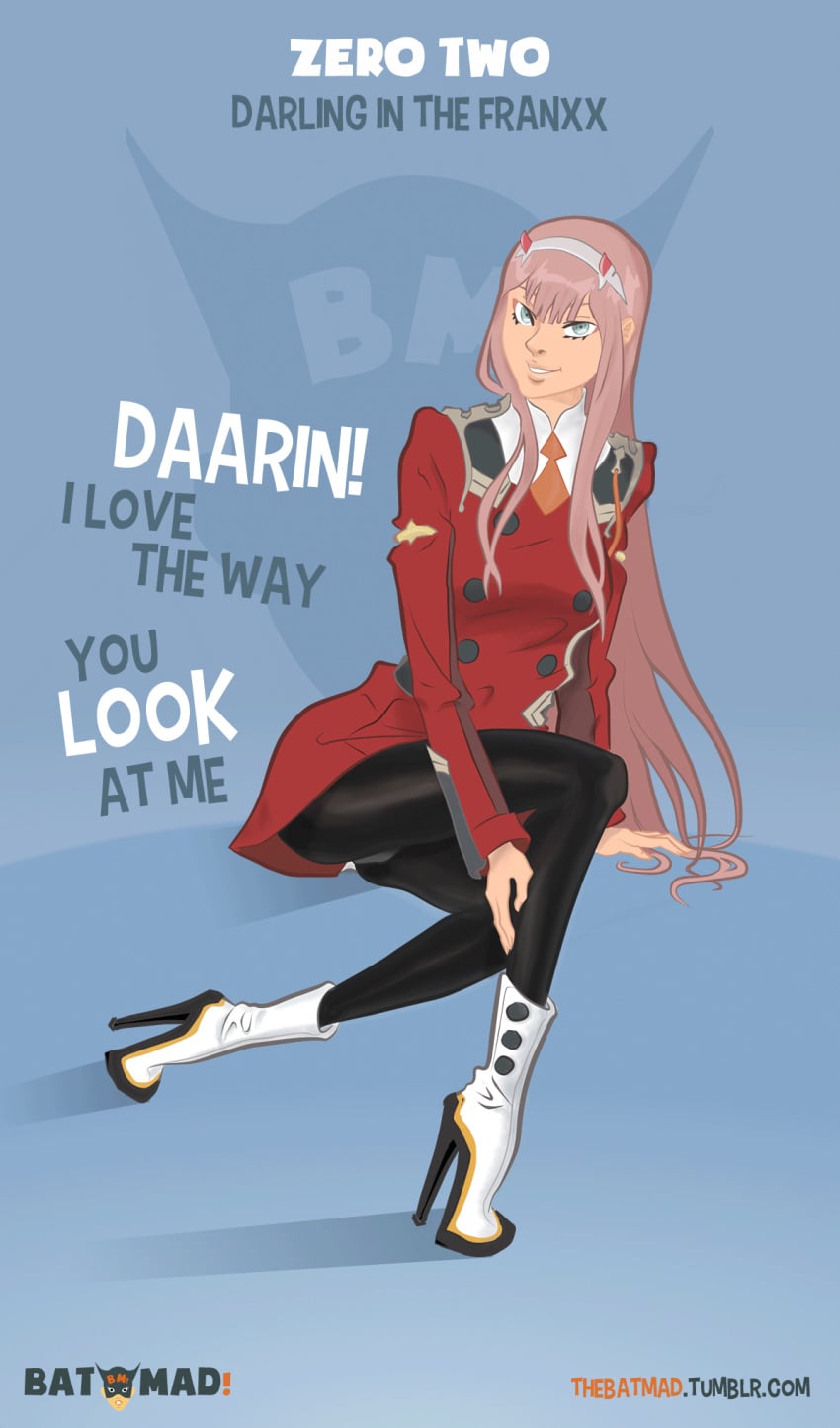 Zero Two (Darling In The Franxx) Rule 34 Image