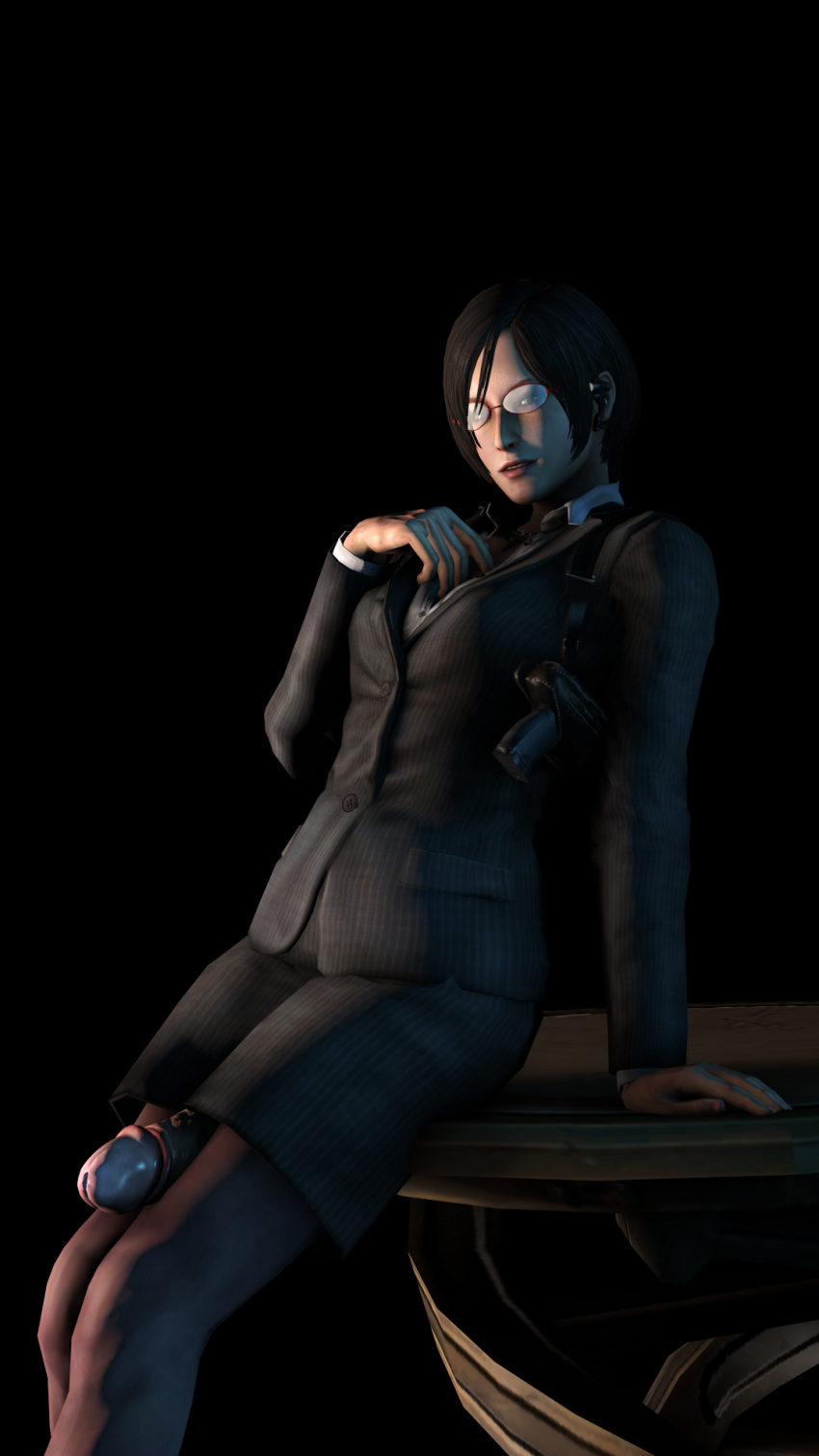 1futa 3d ada_wong asian dickgirl futa_only futanari intersex pines resident_evil resident_evil_6 solo source_filmmaker uncensored