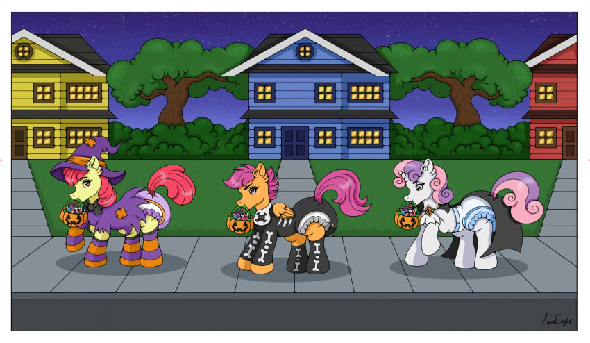 3girls abdl age_play age_regression apple_bloom_(mlp) aquaeagle bib bushes candy cape clean_diaper cloak costume ddlg diaper diaper_fetish diaper_under_clothing dressing_up earth_pony fangs filly grass green_eyes halloween halloween_costume halloween_pumpkin horn horse houses jack-o'-lantern multiple_girls my_little_pony necklace night night_sky nighttime onesie orange_body orange_fur outdoors outside padded padding pampering pampers pegasus pink_hair pony pumpkin purple_dress purple_eyes purple_hair red_gem scootaloo_(mlp) self_upload sidewalk skeleton_costume socks stars stitched_clothing street striped_clothing striped_legwear striped_socks sweetie_belle_(mlp) sweets thigh_high_socks thigh_highs thigh_socks thighhighs trees trick_or_treat unicorn vampire_costume white_body white_diaper white_fur wings witch witch_costume witch_hat yellow_body yellow_eyes yellow_fur