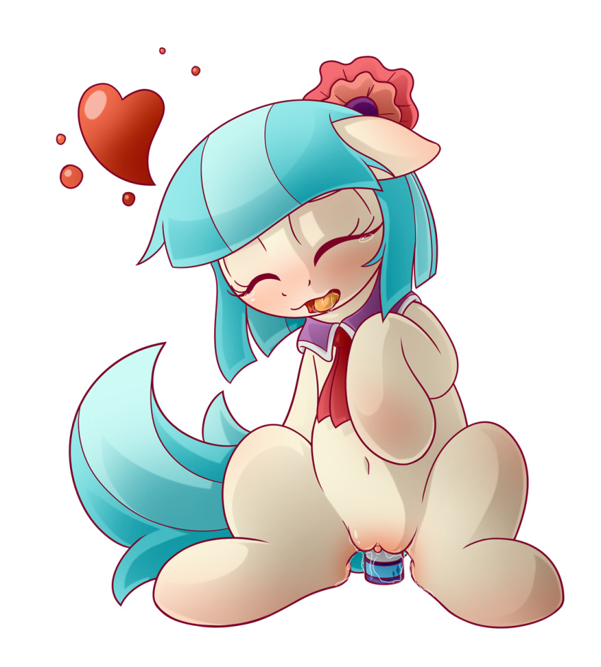 2015 alpha_channel blue_hair blush clitoris closed_eyes coco_pommel dildo dildo_sitting drooling english_text equine female friendship_is_magic furry furry_only hair heart horse insertion mammal masturbation multicolored_hair my_little_pony non-anthro open_mouth orgasm penetration pony pussy pussy_juice saliva scarf sex_toy simple_background solo symbiank text tongue tongue_out transparent_background two_tone_hair vaginal_insertion vaginal_penetration