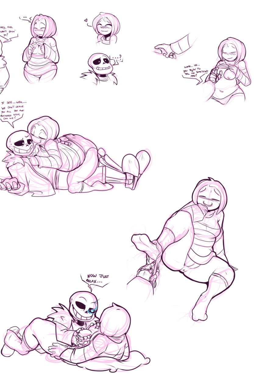 Female Frisk (Undertale) Rule 34 Image