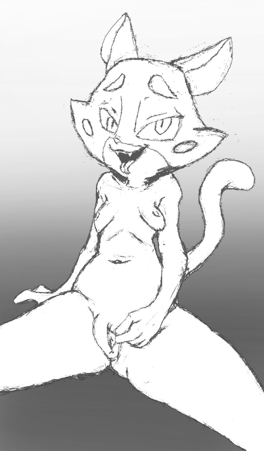 anthro breasts feline female female_only mammal nipples nude planet pussy shima_luan solo spreading studiouac super_planet_dolan