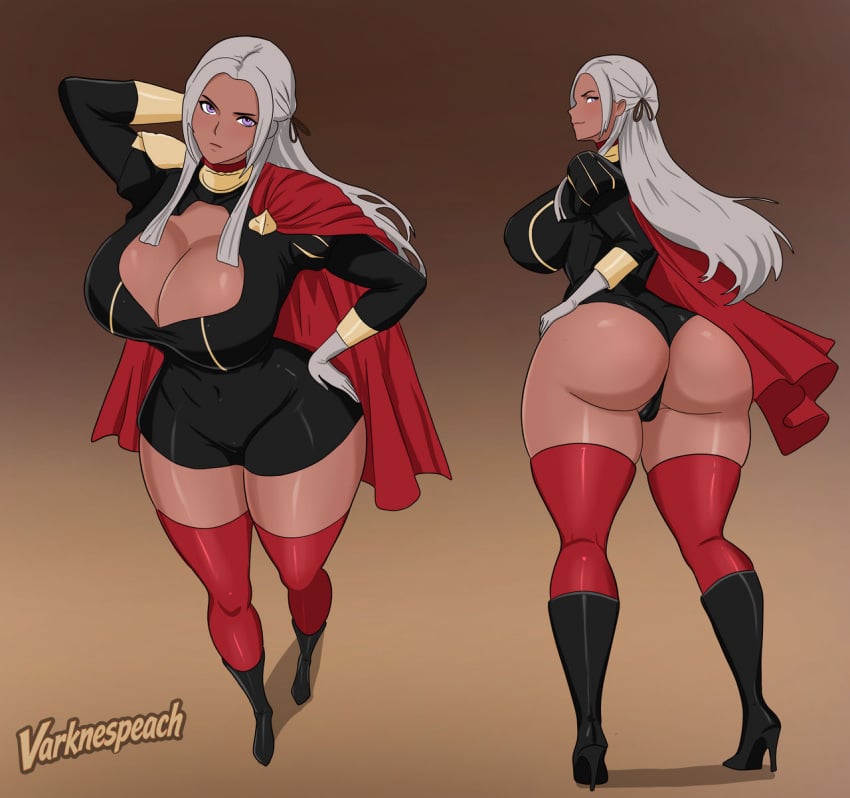 1girls big_ass big_breasts breasts curvaceous curvy curvy_figure digital_media_(artwork) female fire_emblem hips hourglass_figure huge_ass huge_breasts large_ass large_breasts legs light-skinned_female light_skin mature mature_female original_character slim_waist thick thick_hips thick_legs thick_thighs thighs varknes voluptuous waist wide_hips