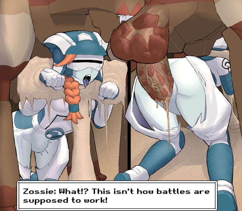 1boy alien alien_girl animal_genitalia animal_penis big_balls big_penis blue_skin bodysuit bound bound_wrists dialogue english_text flat_chest flat_chested forced forced_sex from_behind gixar hat highres huge_balls huge_cock huge_penis imminent_rape imminent_sex magic male male_pokemon/female_human mostly_clothed multiple_views nintendo orange_hair outdoor_nudity outdoor_sex outdoors petite pokemon pokemon_sm pokemon_usm pokephilia pussy raped_female sand sex sex_from_behind stuck_in_wall ting-lu torn_bodysuit torn_clothes trapped ultra_recon_squad uncensored vagina vaginal vaginal_penetration vaginal_sex visor_(eyewear) zossie_(pokemon)